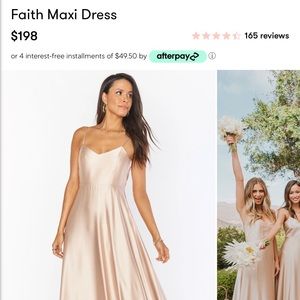 Show Me Your MuMu Champagne Luxe Satin